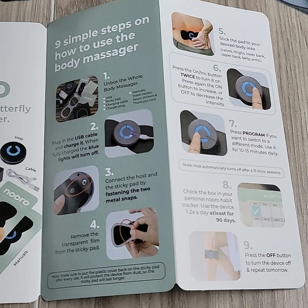 3/$20🎉 Noore Whole Body Massager 1.0 Electric Stimulator